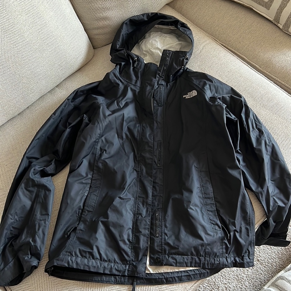 Women’s Black Rain Jacket